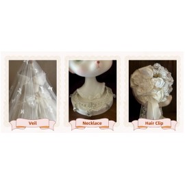 Pure White Oath Bride Lolita Dress Gown (PWT04)